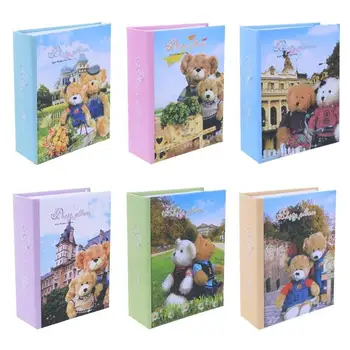 1pcs New Cartoon Bear Cover Photo Album Book 100 Pages 6 Inch Paper Interleaf Type Photo Image Album Scrapbook
1pcs New Cartoon Bear Cover Photo Album Book 100 Pages 6 Inch Paper Interleaf Type Photo Image Album Scrapbook