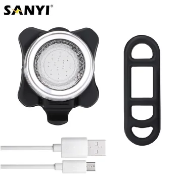 Portable Flashlight Bicycle Light USB Rechargeable LED Taillight Rear Safety Warning Torch Cycling Light With Mount Accessories
Portable Flashlight Bicycle Light USB Rechargeable LED Taillight Rear Safety Warning Torch Cycling Light With Mount Accessories