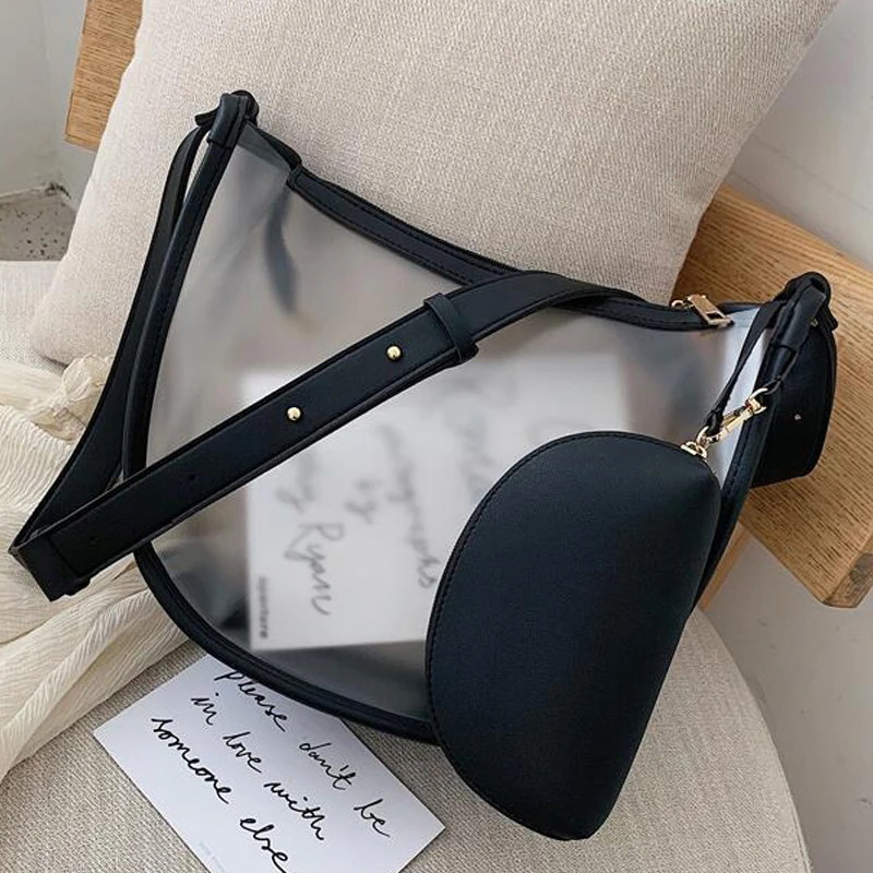 High quality Ladies Messenger Bags Women Transparent PVC Jelly Small Phone Shoulder Bags Composite Bag Crossbody Bags B42-26
High quality Ladies Messenger Bags Women Transparent PVC Jelly Small Phone Shoulder Bags Composite Bag Crossbody Bags B42-26