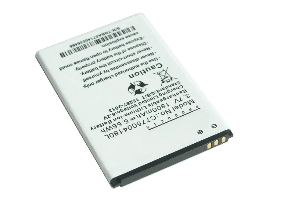 20pcs/lot 1800mAh 3.7VDC C775004180L Replacement Li-ion Battery For BLU STUDIO 5.0 C D536U Batterie Bateria Batterij
20pcs/lot 1800mAh 3.7VDC C775004180L Replacement Li-ion Battery For BLU STUDIO 5.0 C D536U Batterie Bateria Batterij