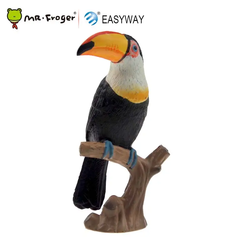 EASYWAY Simulation Cute Small Toucan Colorful Bird Model Toy Zoo Animals Plastic Toy Figure Home Decor Figurine Decoration DIY
EASYWAY Simulation Cute Small Toucan Colorful Bird Model Toy Zoo Animals Plastic Toy Figure Home Decor Figurine Decoration DIY