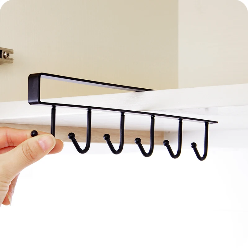 6 Hooks Bathroom Organizer Cup Holder Hang Kitchen Cabinet Under Shelf Storage Rack Organizer Hook -30
6 Hooks Bathroom Organizer Cup Holder Hang Kitchen Cabinet Under Shelf Storage Rack Organizer Hook -30