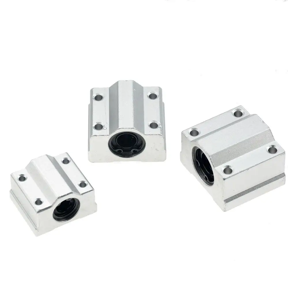 4PC SCS10UU 10mm Linear Ball Bearing Unit for CNC Pillow Block Linear Slides CZ