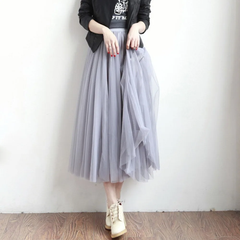 Women's tulle skirt Elegant Boho Double Layer Maxi Chiffon Solid color Long Sundress Summer Lady Beach Straight Skirt*XSL
Women's tulle skirt Elegant Boho Double Layer Maxi Chiffon Solid color Long Sundress Summer Lady Beach Straight Skirt*XSL