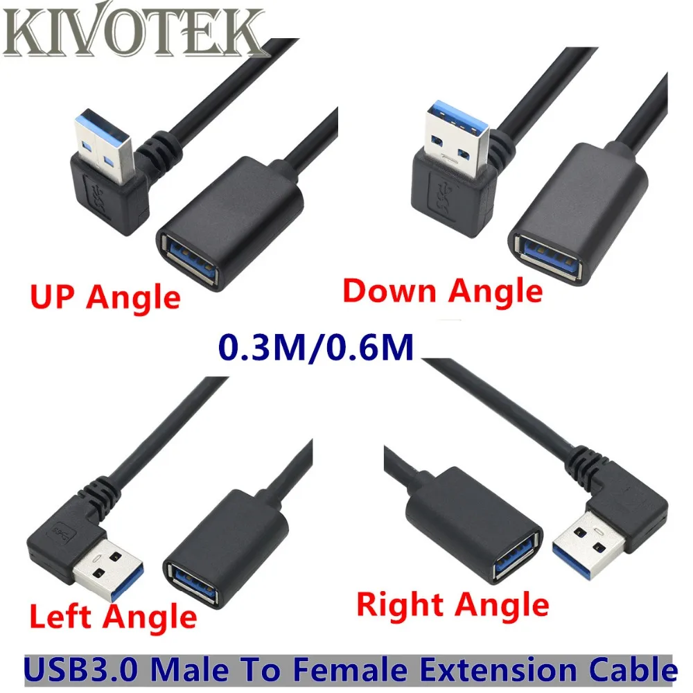High Speed USB3.0 Male To Female Extension Cable Adapter 90 Degree Up,Down.Right Left Elbow For PC Printer TV Free Shipping
High Speed USB3.0 Male To Female Extension Cable Adapter 90 Degree Up,Down.Right Left Elbow For PC Printer TV Free Shipping