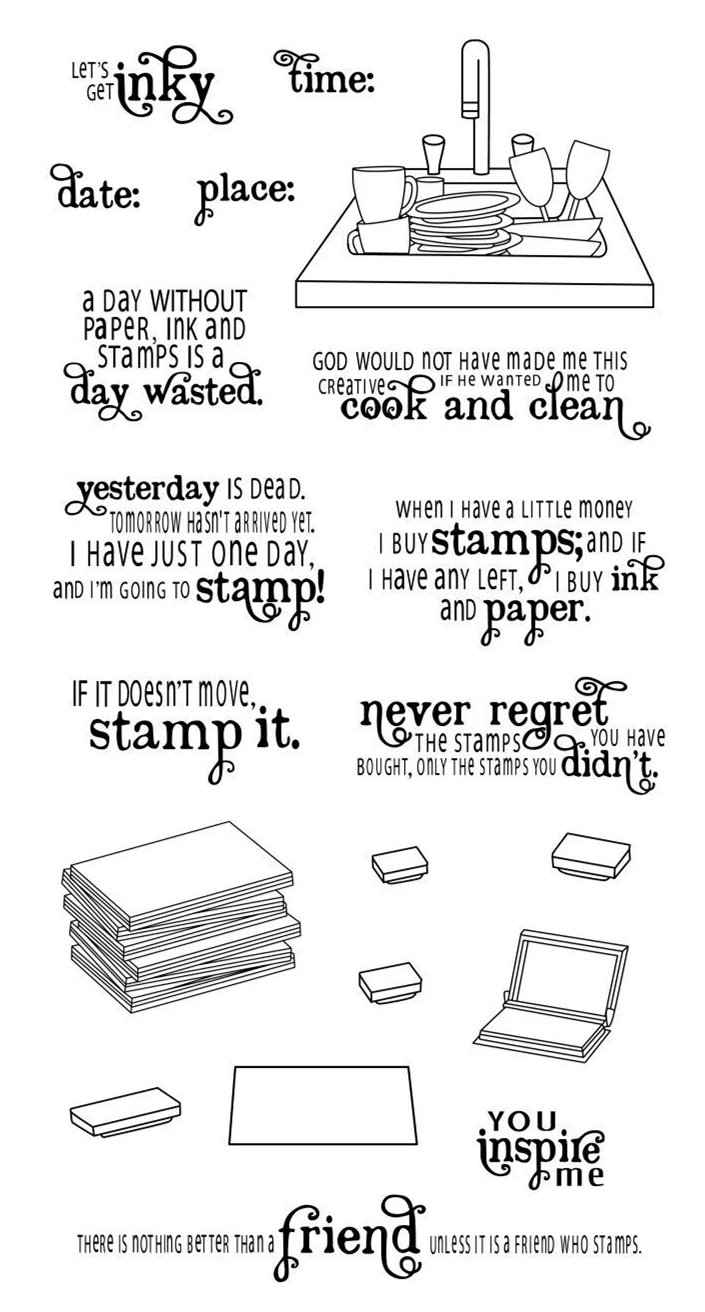 CLEAR STAMP make stamp DIY Scrapbook Card album paper craft silicon rubber roller transparent stamps W709
CLEAR STAMP make stamp DIY Scrapbook Card album paper craft silicon rubber roller transparent stamps W709