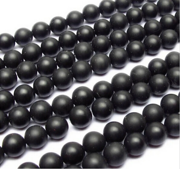 Top Quality Black Dull Polish Matte Onyx Agat e Round natural Gem Stone Beads 16"/Strand 4 6 8 10 12 14 16MM
Top Quality Black Dull Polish Matte Onyx Agat e Round natural Gem Stone Beads 16"/Strand 4 6 8 10 12 14 16MM