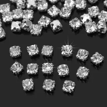 200PCS Charm Sparkle Crystal Clear Sew on Rhinestone Art Craft Sewing Rhinestone for DIY Clothing Dress Handbag Decoration 4MM
200PCS Charm Sparkle Crystal Clear Sew on Rhinestone Art Craft Sewing Rhinestone for DIY Clothing Dress Handbag Decoration 4MM