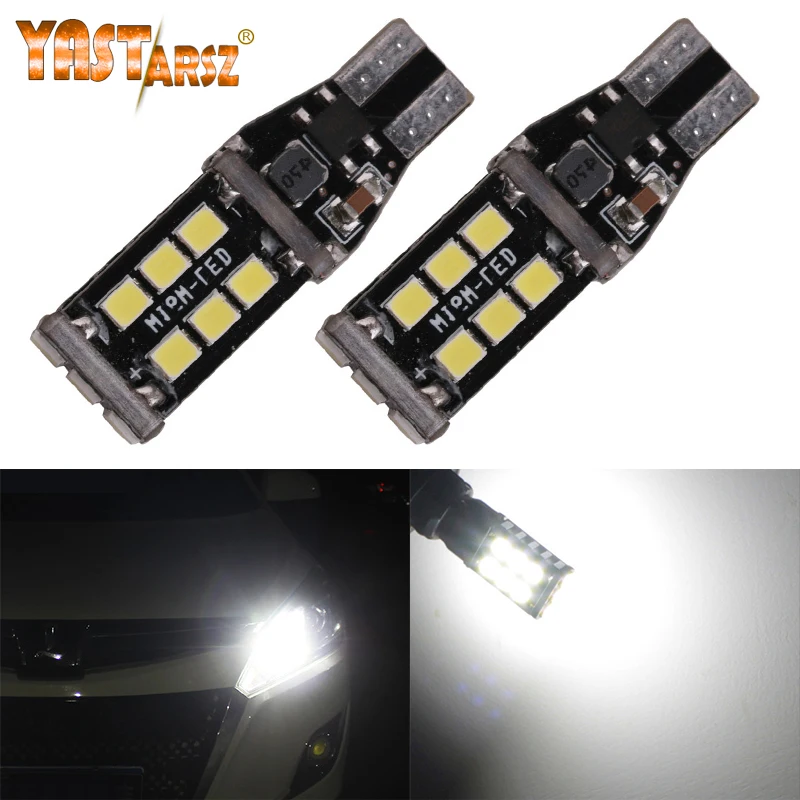 1x2PCS new T15 LED W16W t10 15SMD car LED T10 15LED 2835 patch error-free reversing light tail light turn signal white DC 12V
1x2PCS new T15 LED W16W t10 15SMD car LED T10 15LED 2835 patch error-free reversing light tail light turn signal white DC 12V