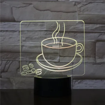 USB 3D LED Night Light Coffee cup Multicolor RGB decorative lights Boys Child Kids Baby Gifts Coffee beans Table Lamp Bedside
USB 3D LED Night Light Coffee cup Multicolor RGB decorative lights Boys Child Kids Baby Gifts Coffee beans Table Lamp Bedside
