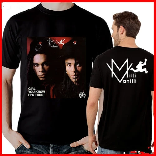 Fashion Sleeve Men& Regular Short O-Neck New Milli Vanilli Rob Fab Hip Hop Rap Girl You Know It& True Tee Shirt
Fashion Sleeve Men& Regular Short O-Neck New Milli Vanilli Rob Fab Hip Hop Rap Girl You Know It& True Tee Shirt