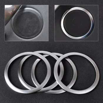 BBQ@FUKA Silver Interior Door Stereo Speaker Trim Cover Ring For BMW 3 Series F30 F34 320 2012-2015 Car-Styling Chrome Accessory
BBQ@FUKA Silver Interior Door Stereo Speaker Trim Cover Ring For BMW 3 Series F30 F34 320 2012-2015 Car-Styling Chrome Accessory