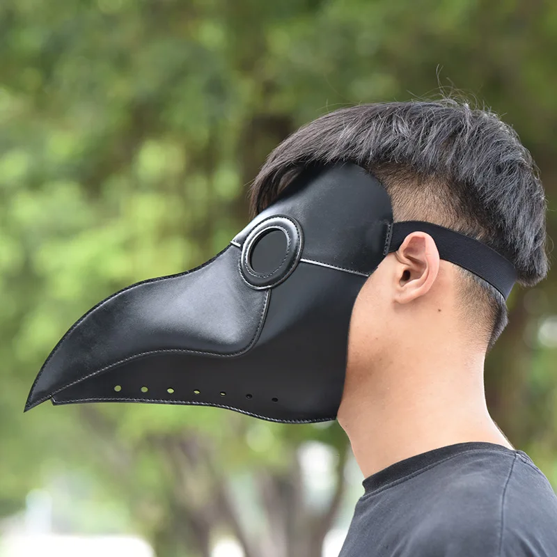 Steampunk Plague Doctor Mask White/Black Latex Bird Beak Masks Long Nose Halloween Cosplay Party Event Ball Costume Props
Steampunk Plague Doctor Mask White/Black Latex Bird Beak Masks Long Nose Halloween Cosplay Party Event Ball Costume Props