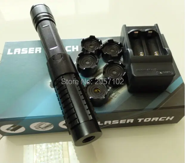High Powered military 450nm 100w 100000m Focusable Blue Laser Pointers Burning Match/Dry Wood/Candle/Black/Cigarettes+5 Caps
High Powered military 450nm 100w 100000m Focusable Blue Laser Pointers Burning Match/Dry Wood/Candle/Black/Cigarettes+5 Caps