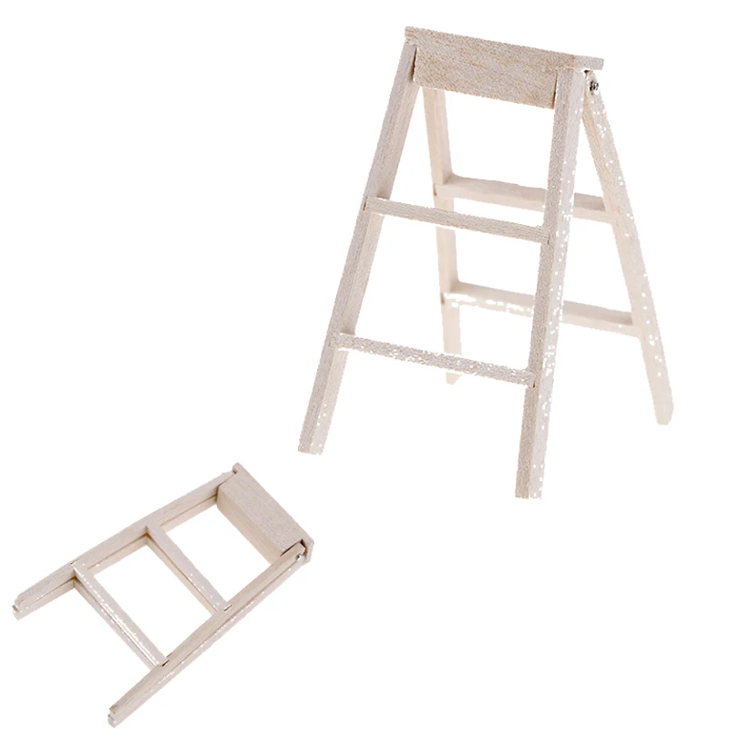 1:12 Folding Ladders Dollhouse Miniature Furniture Wooden Ladder For Gifts With High Quality
1:12 Folding Ladders Dollhouse Miniature Furniture Wooden Ladder For Gifts With High Quality