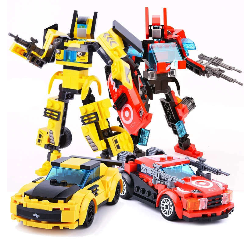 Creative Building Blocks Educational Bricks Figure Transformation Number Robot Deformation Robot Toy Compatible Legoed City
Creative Building Blocks Educational Bricks Figure Transformation Number Robot Deformation Robot Toy Compatible Legoed City