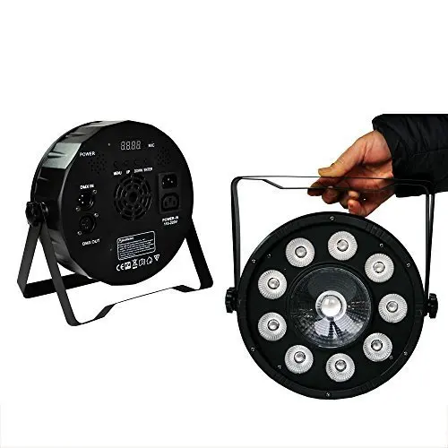 Stage Light Sample 9+1 Digit PAR Light RGB Plastic Slim Led Par Cans 3IN1 Color 93W + 130W DMX 6CH Light Weight 90-240V
Stage Light Sample 9+1 Digit PAR Light RGB Plastic Slim Led Par Cans 3IN1 Color 93W + 130W DMX 6CH Light Weight 90-240V