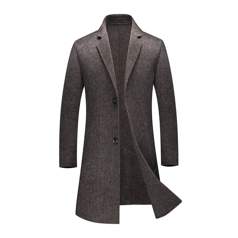 New Autumn Winter Men Windbreaker Double 70%Woolen Coat Casual Long Thick Mens Wool Coats High-grade luxury size M L XL XXL 3XL
New Autumn Winter Men Windbreaker Double 70%Woolen Coat Casual Long Thick Mens Wool Coats High-grade luxury size M L XL XXL 3XL