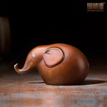 Cute Small Elephant Copper Craft Collection Children Gift Home Room Desk Decoration
Cute Small Elephant Copper Craft Collection Children Gift Home Room Desk Decoration