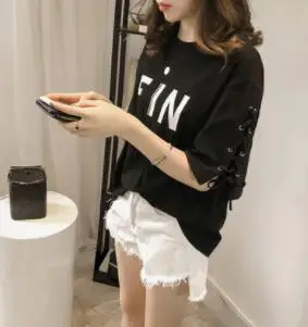 Женская футболка футболки Harajuku для женщин новинка 2019 года летняя повседневная