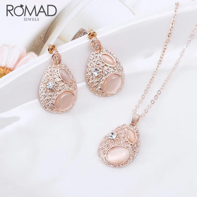 Classical Opal Rhinestone Oval Wedding Jewelry Set for Women Girl Luxury Crystal Check Necklace Earrings Engagement G39
Classical Opal Rhinestone Oval Wedding Jewelry Set for Women Girl Luxury Crystal Check Necklace Earrings Engagement G39