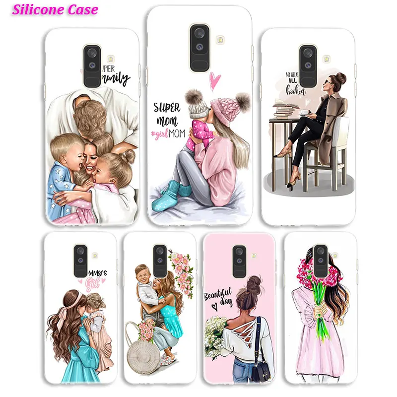 Soft Silicone Phone Case Baby Mom Girl Print for Samsung Galaxy A70 A50 A40 A9 A8 A7 A6 A5 A3 Plus 2018 2017 2016 Cover
Soft Silicone Phone Case Baby Mom Girl Print for Samsung Galaxy A70 A50 A40 A9 A8 A7 A6 A5 A3 Plus 2018 2017 2016 Cover