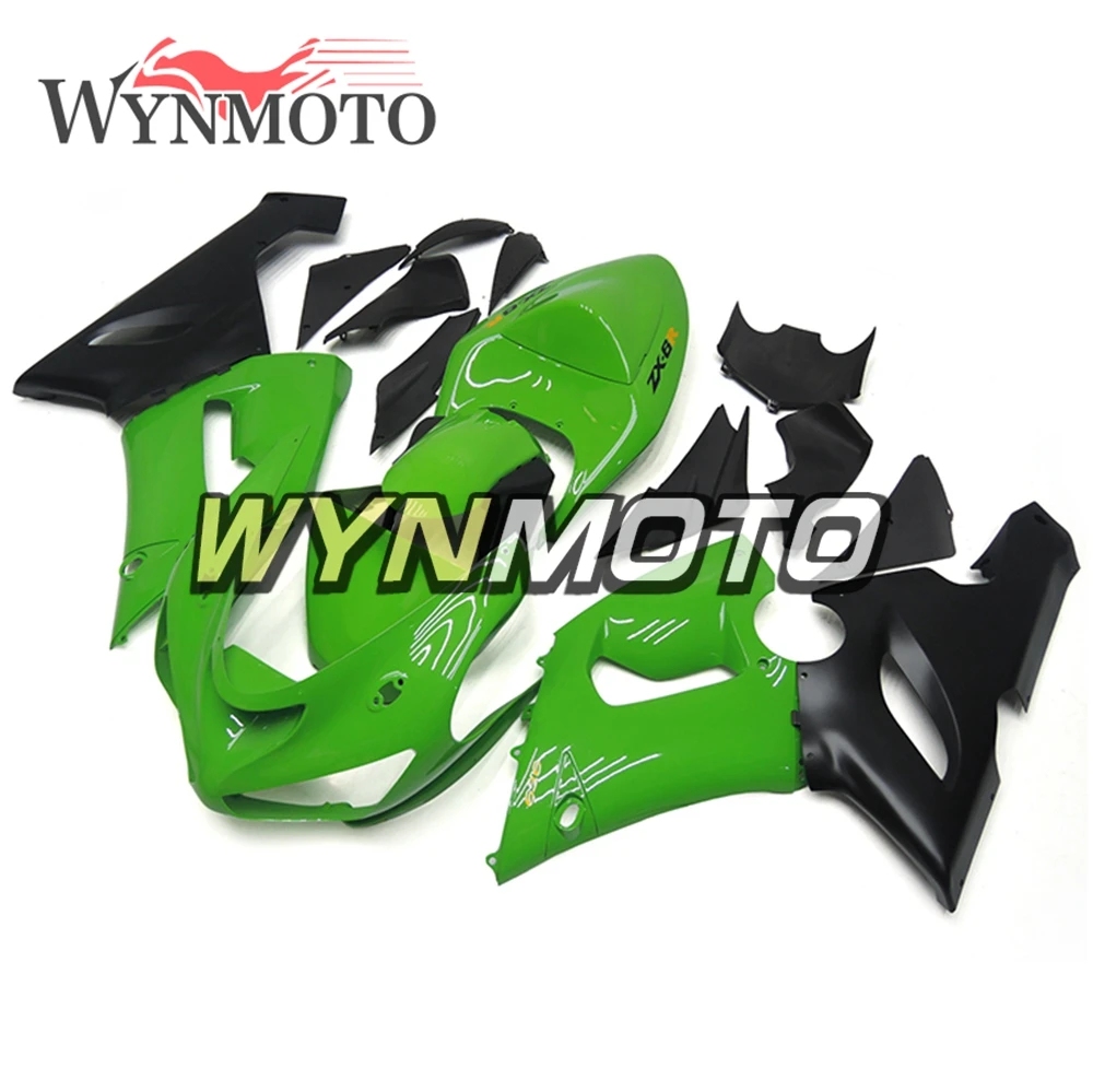 Complete ABS Injection Fairings For Kawasaki ZX-6R ZX6R 636 2005 2006 Motorbike Fairing Kits Green Black Cowlings
Complete ABS Injection Fairings For Kawasaki ZX-6R ZX6R 636 2005 2006 Motorbike Fairing Kits Green Black Cowlings