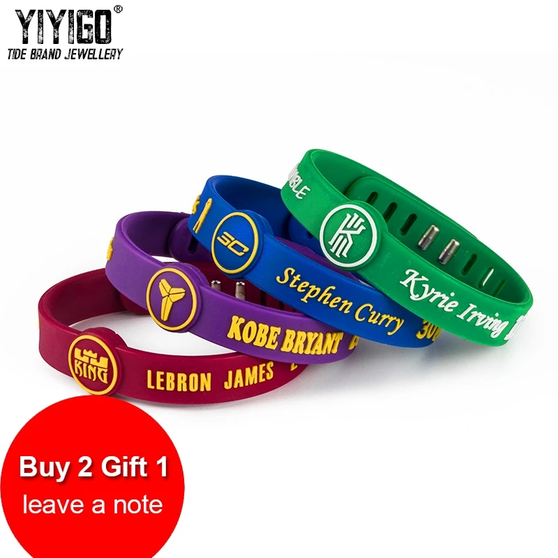 /Buy 2 Get 1 Free/ 1PCS Kobe Adjustable Silicone Bracelets Irving James Curry Men Student Basketball Sport button Wristband
/Buy 2 Get 1 Free/ 1PCS Kobe Adjustable Silicone Bracelets Irving James Curry Men Student Basketball Sport button Wristband