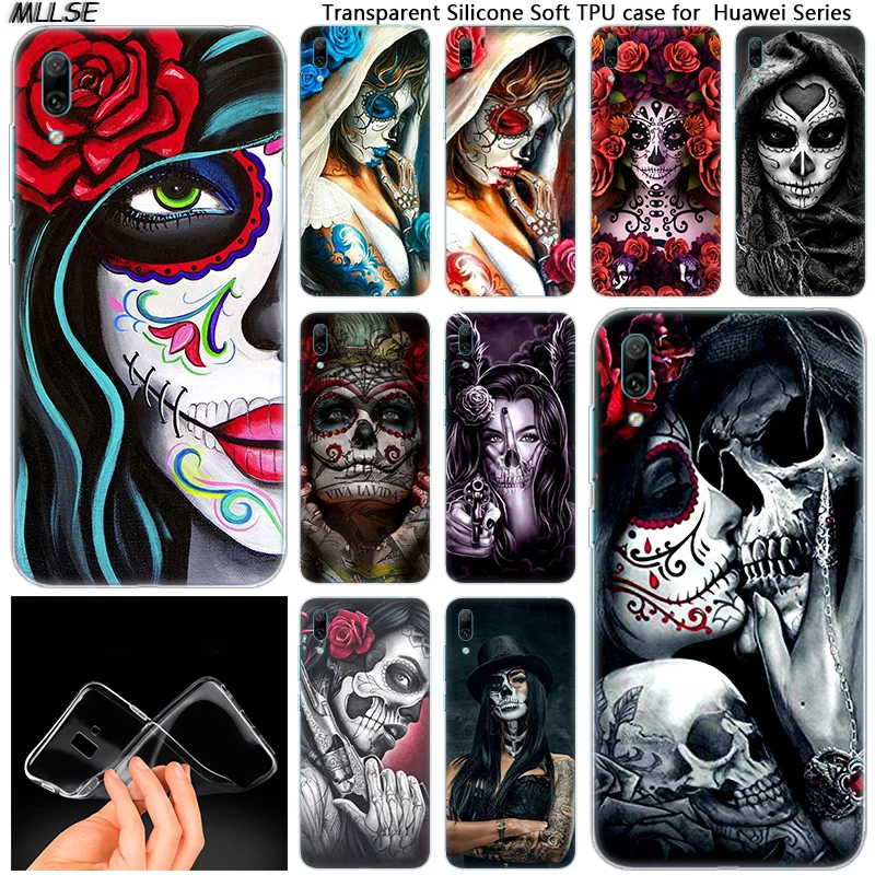 Catrinas and skull Soft Silicone Case for Huawei Mate 10 20 Lite Pro Enjoy 8 9E Y6 Pro Y5 2017 Y7 Pro Y9 2019 2018 Fashion Cover
Catrinas and skull Soft Silicone Case for Huawei Mate 10 20 Lite Pro Enjoy 8 9E Y6 Pro Y5 2017 Y7 Pro Y9 2019 2018 Fashion Cover