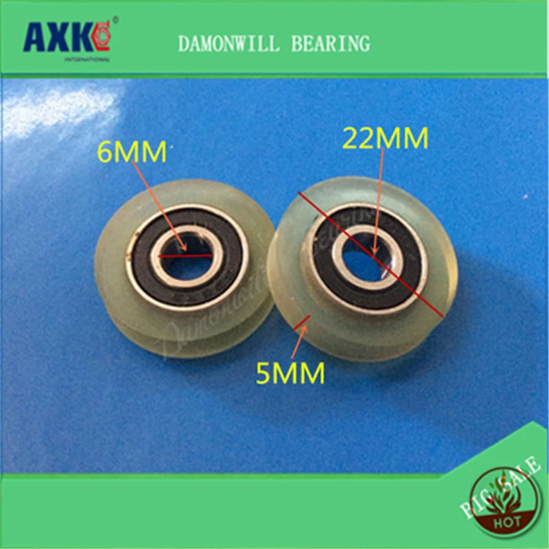Rubber wheel 6*22*5MM PU 696ZZ rubberized bearing wheel nylon wheel axle pulley roller 6X22X5MM Wheels Roller for Furniture
Rubber wheel 6*22*5MM PU 696ZZ rubberized bearing wheel nylon wheel axle pulley roller 6X22X5MM Wheels Roller for Furniture