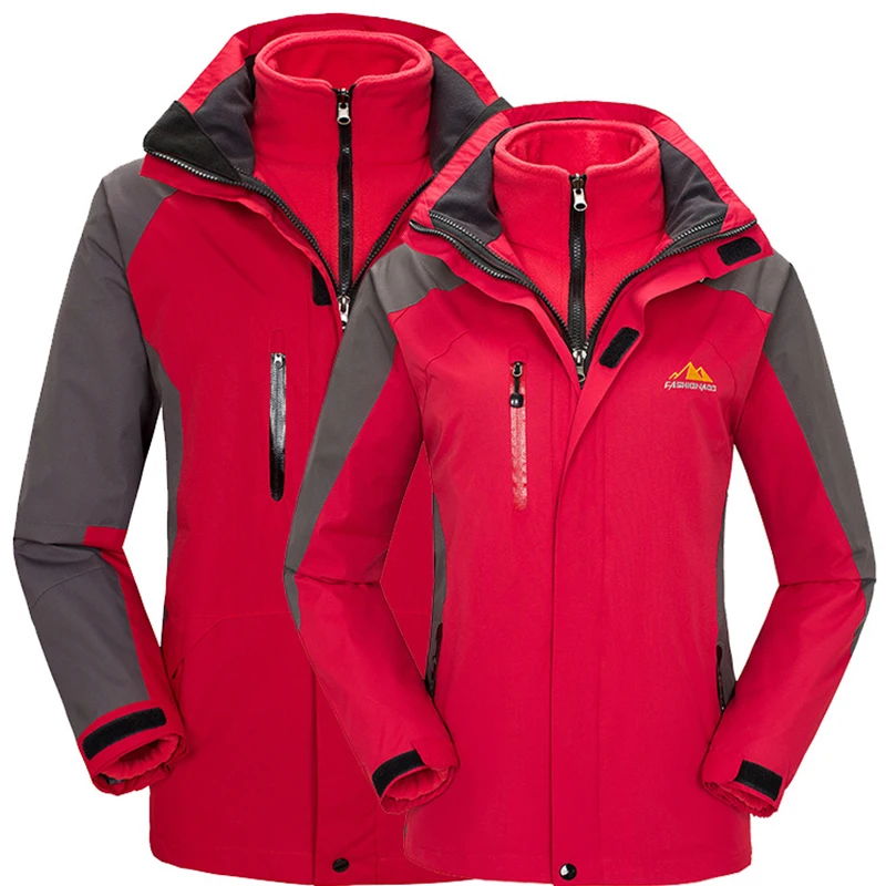 Women Jacket Outdoor 2 in 1 Winter Hunting Windproof Ski Coat Hiking Rain Camping Fishing Clothing Sport Jackets For Couple Coat
Women Jacket Outdoor 2 in 1 Winter Hunting Windproof Ski Coat Hiking Rain Camping Fishing Clothing Sport Jackets For Couple Coat