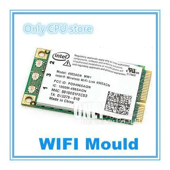 for Dell Inspiron 1501 1520 1521 1525 6400 1720 9400 E1705 E1505 Intel 4965AGN 300M Wifi Mini-PCI Express Wireless N card
for Dell Inspiron 1501 1520 1521 1525 6400 1720 9400 E1705 E1505 Intel 4965AGN 300M Wifi Mini-PCI Express Wireless N card