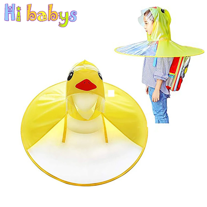 UFO детский дождевик с уткой зонтик пончо водонепроницаемый для детей зонт крышка