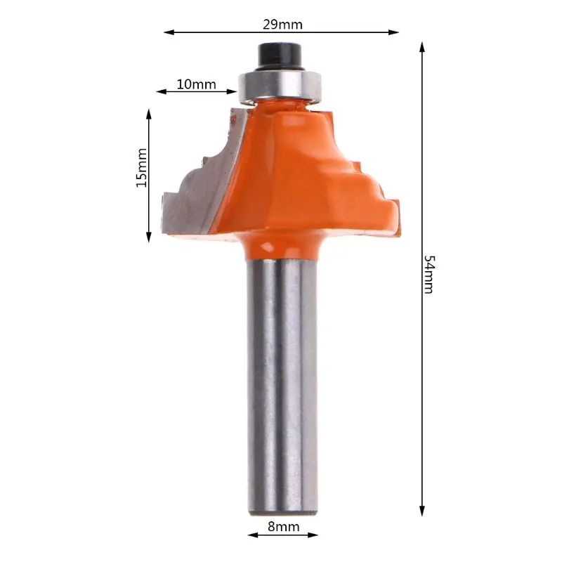8mm Shank Wood Router Bit Straight Trimmer Cleaning Flush Trim Corner Woodworking Cutter Tool
8mm Shank Wood Router Bit Straight Trimmer Cleaning Flush Trim Corner Woodworking Cutter Tool