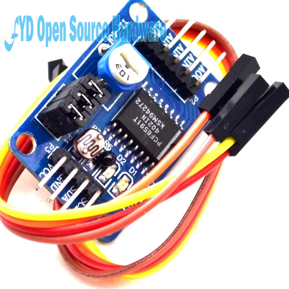 1pcs PCF8591 AD / DA Conversion of Digital Converter Module Temperature Illumination
1pcs PCF8591 AD / DA Conversion of Digital Converter Module Temperature Illumination