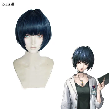 Persona 5 Tae Takemi Cosplay Wig Dark Blue Mixed Black Synthetic Hair Cosplay Halloween Hair for Adult Unisex
Persona 5 Tae Takemi Cosplay Wig Dark Blue Mixed Black Synthetic Hair Cosplay Halloween Hair for Adult Unisex