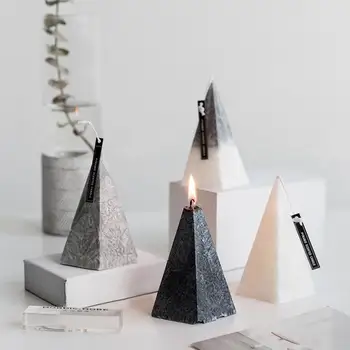 Luxury Candle Nordic Style Geometric Cone Pentagonal Aromatherapy Candle Essential Oil Candle Stylish Home Decoration
Luxury Candle Nordic Style Geometric Cone Pentagonal Aromatherapy Candle Essential Oil Candle Stylish Home Decoration