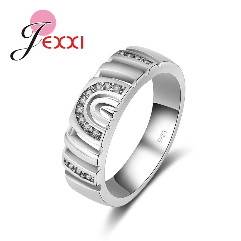 New Women/Men Ring 925 Sterling Silver Ring Wedding Engagement Finger Rings With Cubic Zirconia Party Jewelry Wholesale
New Women/Men Ring 925 Sterling Silver Ring Wedding Engagement Finger Rings With Cubic Zirconia Party Jewelry Wholesale