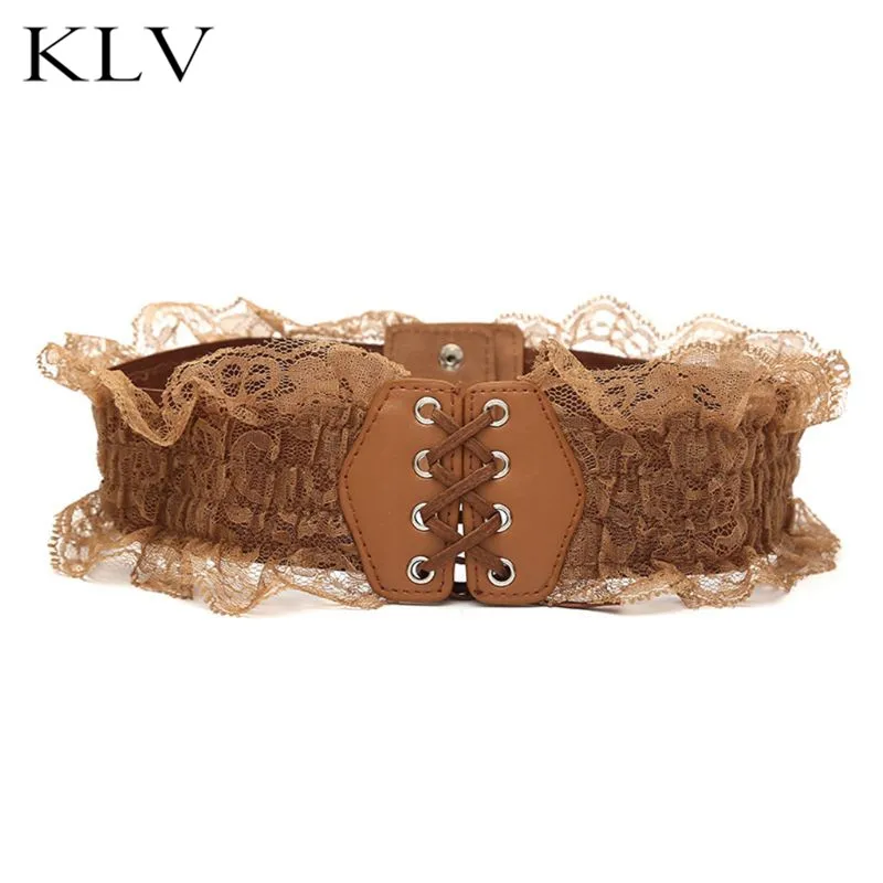 Fashion Simple Women Lady Belt Lace Waistband Snap Buckle Waist Strap Clothing Accessories Skirt Belts
Fashion Simple Women Lady Belt Lace Waistband Snap Buckle Waist Strap Clothing Accessories Skirt Belts