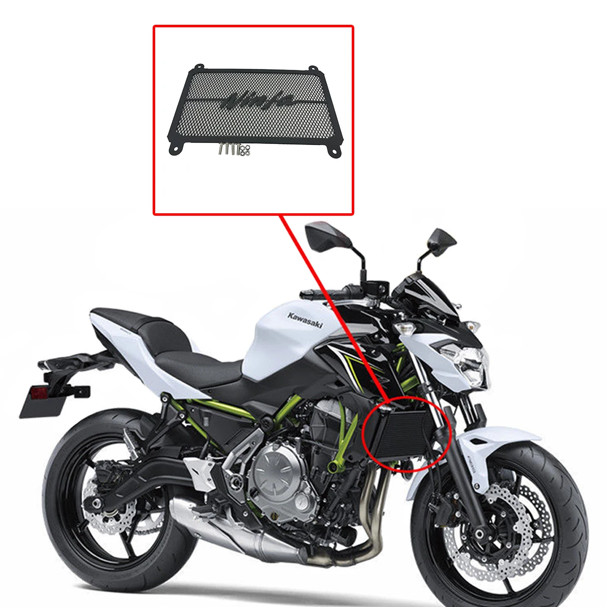 Новый бренд для Kawasaki NINJA 400 NINJA400 NINJA250 ninja250 2018 решетка радиатора Мотоцикла защитная крышка аксессуары
Новый бренд для Kawasaki NINJA 400 NINJA400 NINJA250 ninja250 2018 решетка радиатора Мотоцикла защитная крышка аксессуары