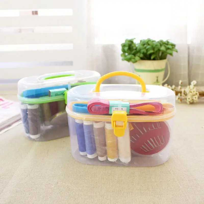 1 Set Sewing Tools Kit Threader Needle Measure Tape Scissor Kit Crochet Full Set Mini Travel Plastic Sewing Kit Tool with Storag
1 Set Sewing Tools Kit Threader Needle Measure Tape Scissor Kit Crochet Full Set Mini Travel Plastic Sewing Kit Tool with Storag