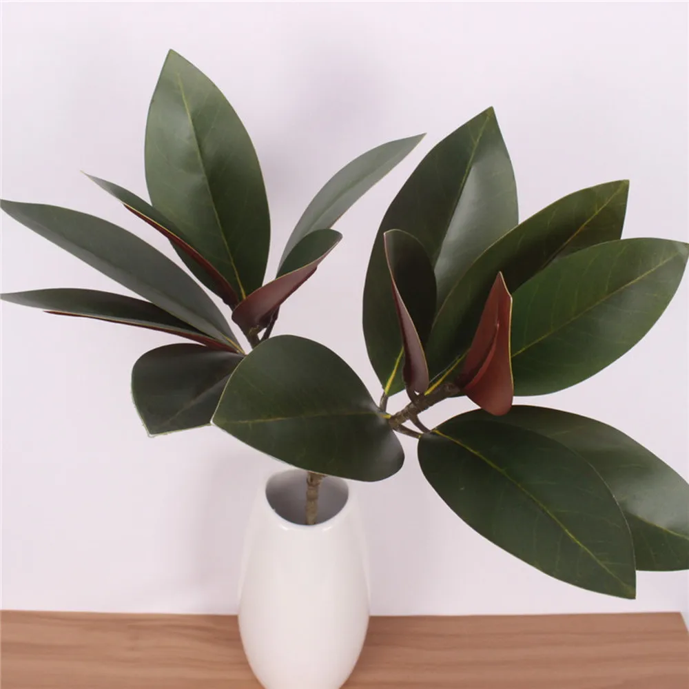 1PC65CM Real Touch Artificial Big Magnolia Leaf 2 Branch Latex Leaf Hand Feel Plant Decoration for Garden Home Party Hotel Table
1PC65CM Real Touch Artificial Big Magnolia Leaf 2 Branch Latex Leaf Hand Feel Plant Decoration for Garden Home Party Hotel Table