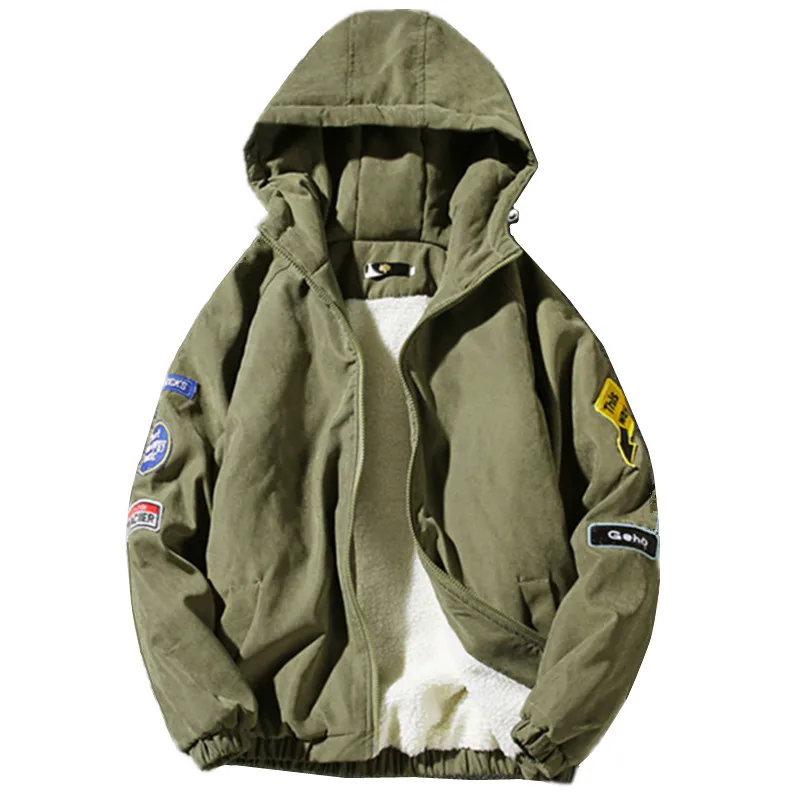 2019 autumn and winter fashion new men's casual plus velvet hooded cotton coat / Men's thick warm wadded jacket parkas
2019 autumn and winter fashion new men's casual plus velvet hooded cotton coat / Men's thick warm wadded jacket parkas