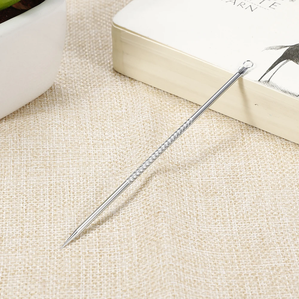 professional 1PCS Black Head Pimples Acne Needle Tool cusp Face Care Blackhead Extractor Comedone Acne Blemish Extractor Remover
professional 1PCS Black Head Pimples Acne Needle Tool cusp Face Care Blackhead Extractor Comedone Acne Blemish Extractor Remover