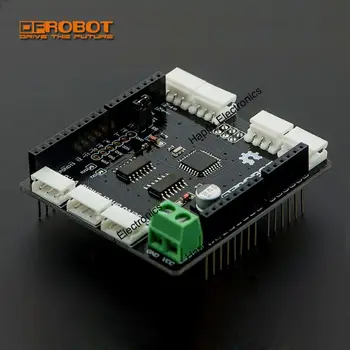 DFRobot Smart Digital Servo driver Shield for Arduino V1.0, Atmega8 12V 7 channels Compatible with Dynamixel AX/MX series servos
DFRobot Smart Digital Servo driver Shield for Arduino V1.0, Atmega8 12V 7 channels Compatible with Dynamixel AX/MX series servos