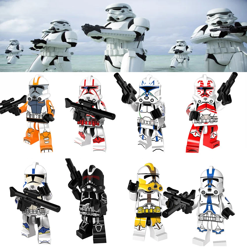 For Star wars Imperial shock Starwars shore shadow trooper riot control Storm Troopers sandtrooper Building Blocks Toys
For Star wars Imperial shock Starwars shore shadow trooper riot control Storm Troopers sandtrooper Building Blocks Toys