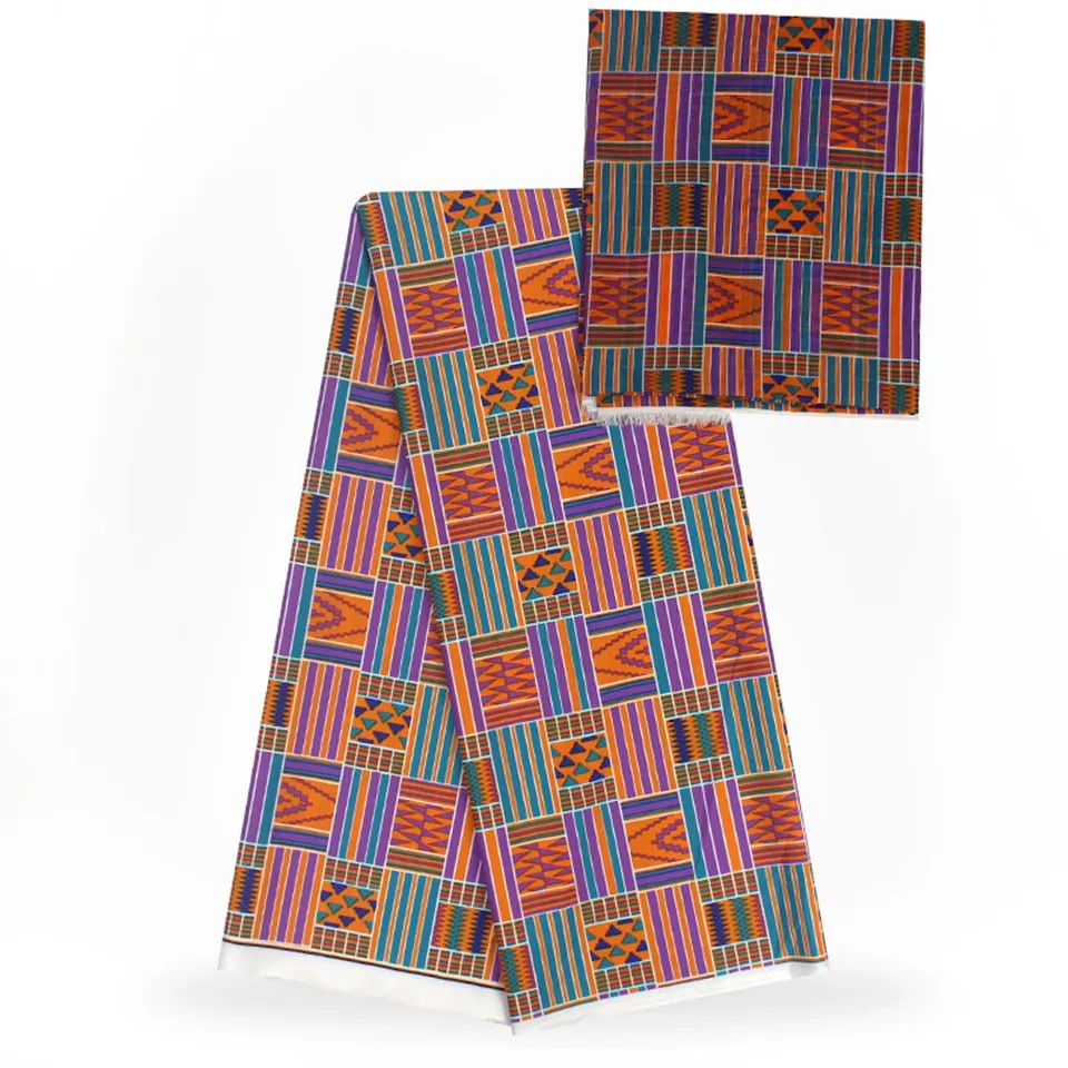 2 Pcs Set 4 Yards African Ankara Prints Modell Material & 2 Yards Chiffon Ankara Chiffon Fabric YBXM-88
2 Pcs Set 4 Yards African Ankara Prints Modell Material & 2 Yards Chiffon Ankara Chiffon Fabric YBXM-88