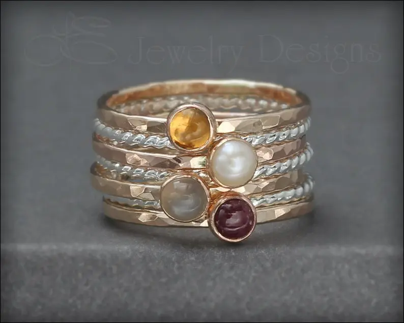 GEMSTONE RING SET- birthstone ring set mothers ring birthstone stacking ring gemstone stacking ring mothers ring 4 birthstones
GEMSTONE RING SET- birthstone ring set mothers ring birthstone stacking ring gemstone stacking ring mothers ring 4 birthstones