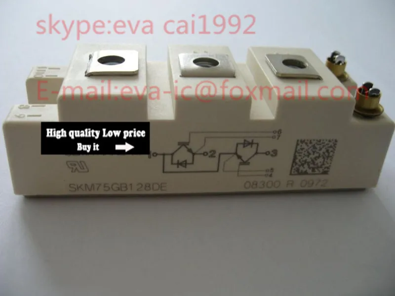 SKM75GB128DE Power Modules NEW original - FREESHIPPING
SKM75GB128DE Power Modules NEW original - FREESHIPPING