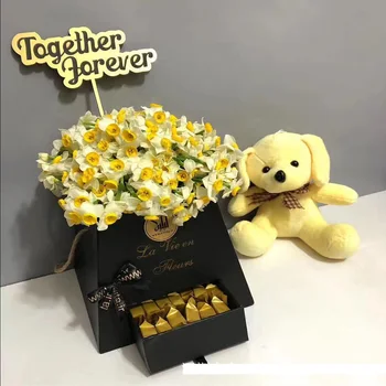 Creative hand-made flower box drawer flower box Rose box Valentine's day flower shop gift party box wedding Christmas decoration
Creative hand-made flower box drawer flower box Rose box Valentine's day flower shop gift party box wedding Christmas decoration